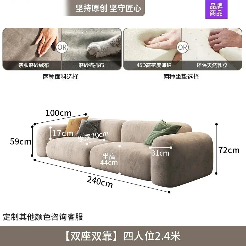 3 Seater Modern Living Room Sofa Bed Foam Xxl Couch Adultsl Designer Longue Sofa Armchair Sofa Sala De Estar home furniture