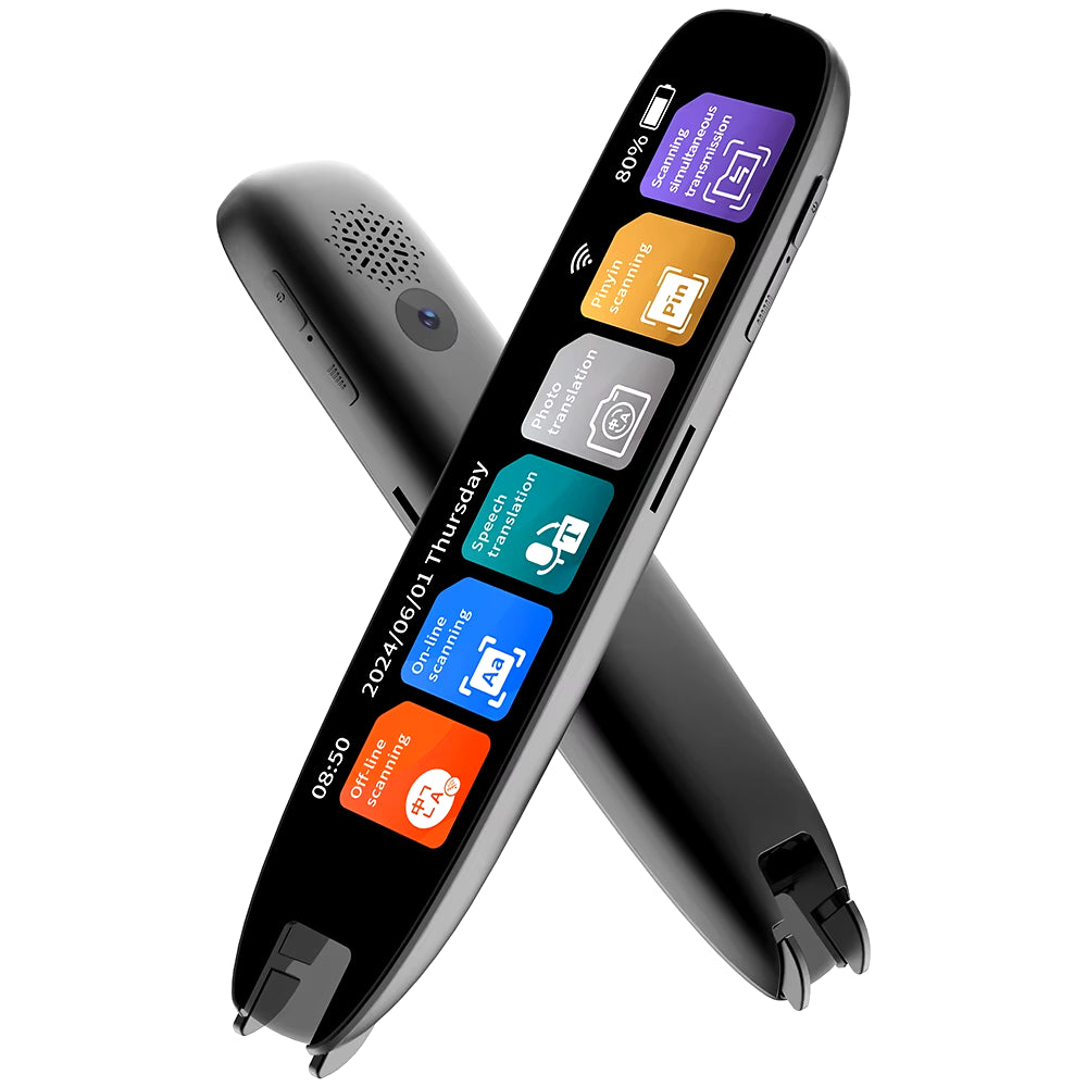 S60 Pro 3.7'' Touchscreen Translation Pen - 142 Languages, Scan & Read with WiFi/Bluetooth