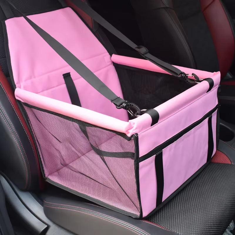 Double Thick Travel Accessories Mesh Hanging Bags Folding Pet Supplies Waterproof Dog Mat Blanket Safety Pet Car Seat Bag