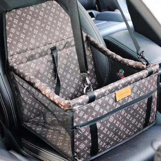 Double Thick Travel Accessories Mesh Hanging Bags Folding Pet Supplies Waterproof Dog Mat Blanket Safety Pet Car Seat Bag