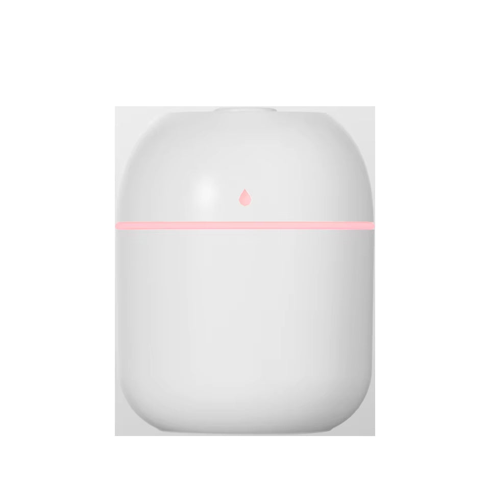 Portable USB Ultrasonic Air Mini Humidifier Essential Oil Diffuser Car Purifier Aroma Anion Mist Maker with LED Lamp Lighting