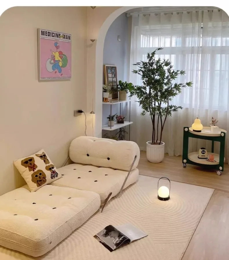 Modern Folding Sofa Bed Multifunctional Living Room Sofas Relaxing Sofa Chair Comfortable Individual Reclining Chairs Furniture