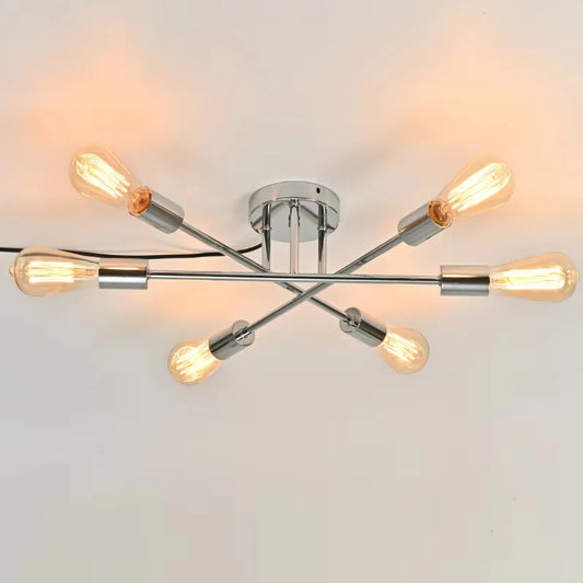 Nordic Minimalist Pendant Light Ceiling Lamp LED Chandelier Suitable for Bedrooms Living Rooms Black Gold Lighting Decoration