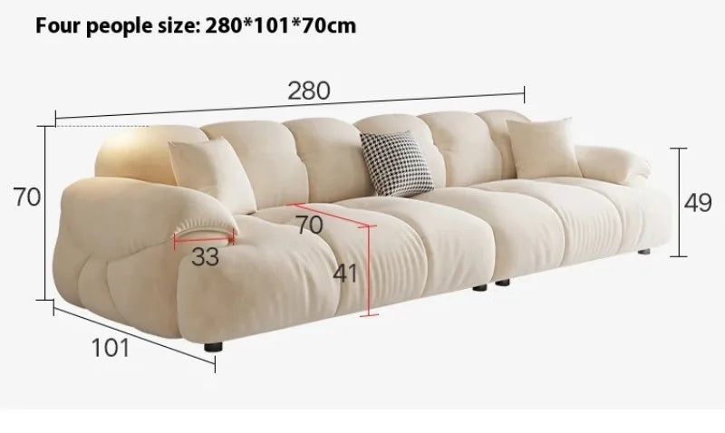 Daybed Living Room Sofa Set Modern Furniture Luxury Desk Chair Recliner Sofas Beds Armchair Pouf Armchairs Design Leisure Nordic