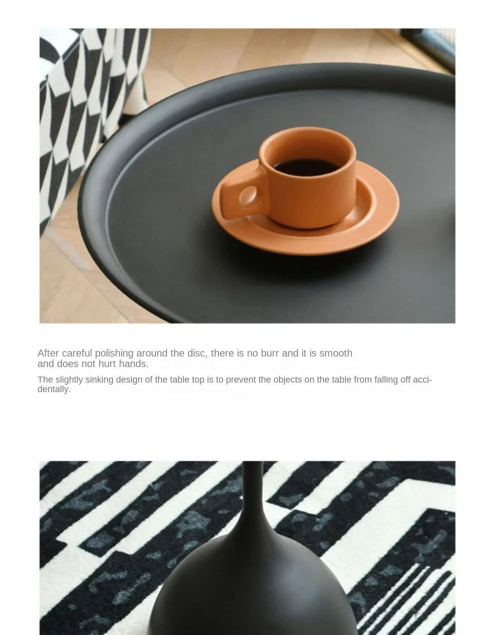 K-star Sofa Side Table Minimalist Light Luxury Small Coffee Table Mini Modern Creative Small Size Living Room Corner Table 2024