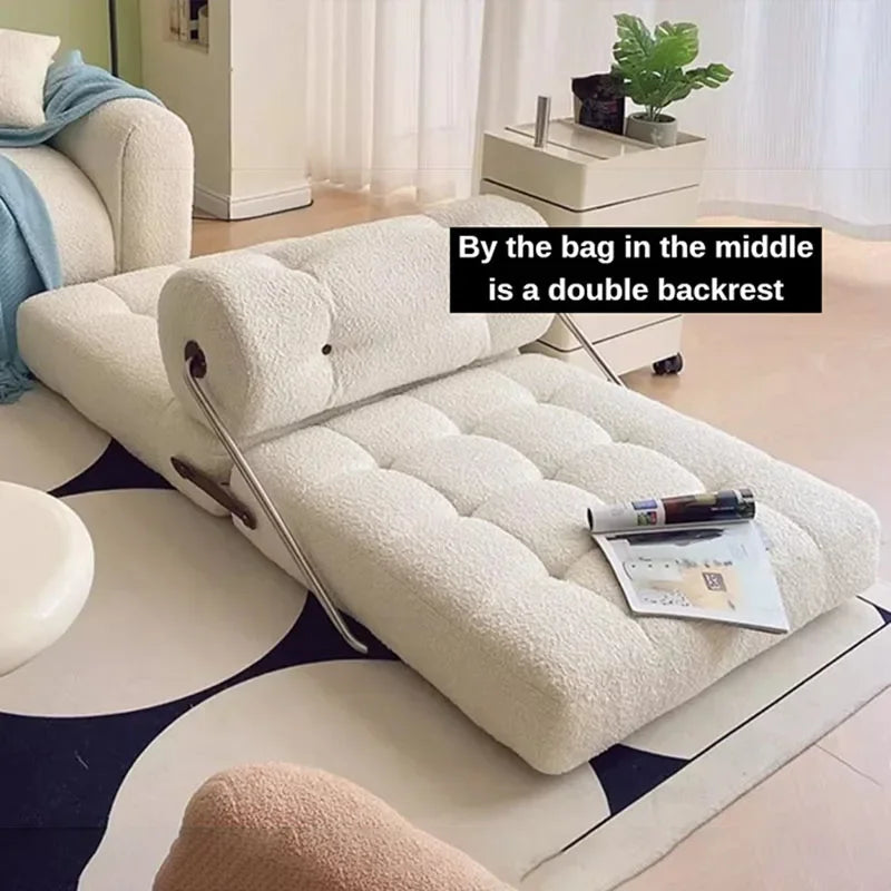 Modern Folding Sofa Bed Multifunctional Living Room Sofas Relaxing Sofa Chair Comfortable Individual Reclining Chairs Furniture
