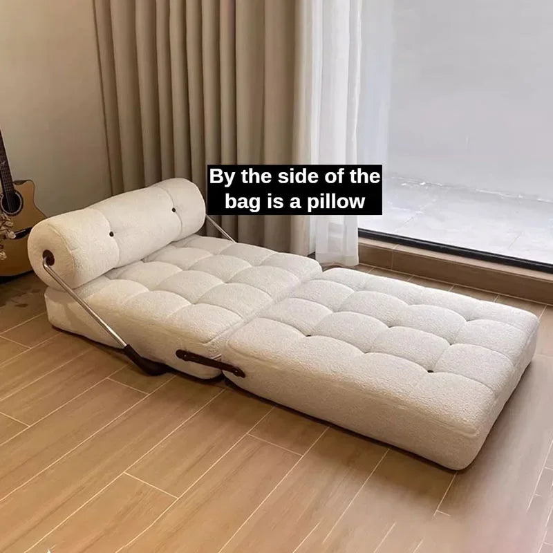 Modern Folding Sofa Bed Multifunctional Living Room Sofas Relaxing Sofa Chair Comfortable Individual Reclining Chairs Furniture