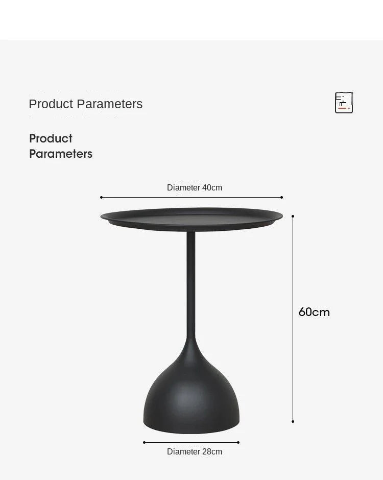 K-star Sofa Side Table Minimalist Light Luxury Small Coffee Table Mini Modern Creative Small Size Living Room Corner Table 2024