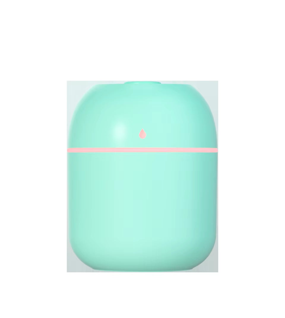 Portable USB Ultrasonic Air Mini Humidifier Essential Oil Diffuser Car Purifier Aroma Anion Mist Maker with LED Lamp Lighting