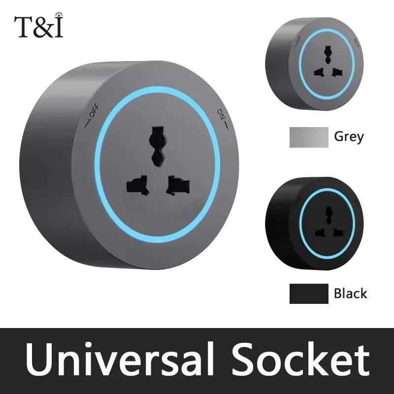 Power Track Socket Home Appliances Electric Plug Adapte Outlet UK US AU EU Standard Wall Sockets with Usb