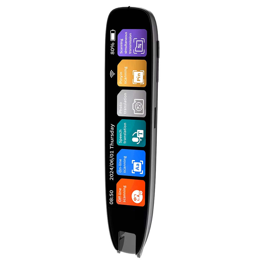 S60 Pro 3.7'' Touchscreen Translation Pen - 142 Languages, Scan & Read with WiFi/Bluetooth