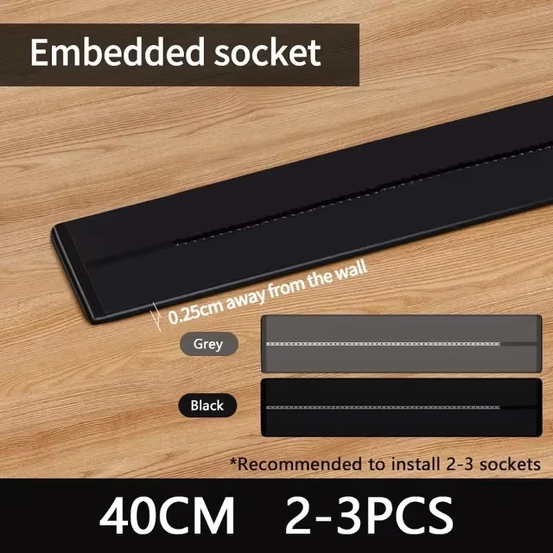 Power Track Socket Home Appliances Electric Plug Adapte Outlet UK US AU EU Standard Wall Sockets with Usb