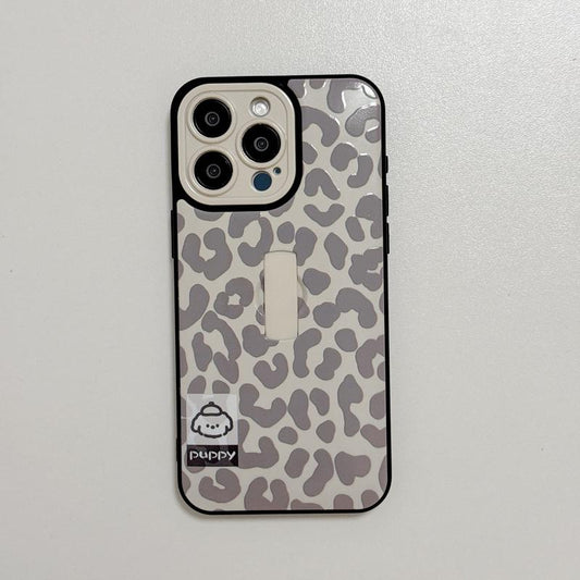 Fashion Leopard-Print Pattern Phone Case (1 Count), Decorative Phone Protector Cover, Phone Accessories Compatible with Iphone 13 14 15 16 Pro Max/Pro